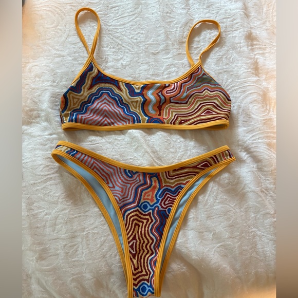 Strawberry Milk Mob Multicolor Bikini - Picture 1 of 5